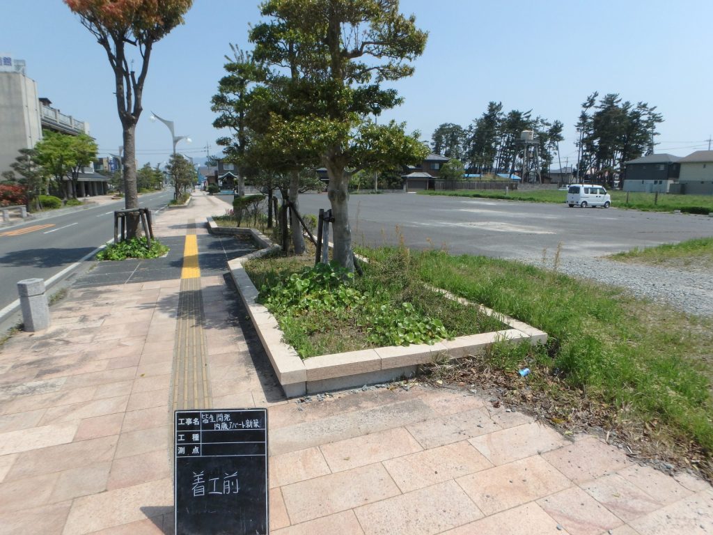 皆生開発工事の施工写真