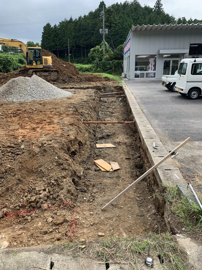 N邸新築工事の施工写真