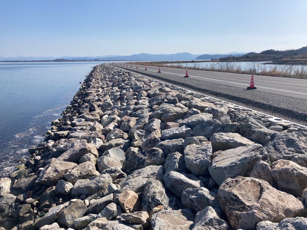 国道431号(万原工区)防安交付金(改築)工事の施工写真