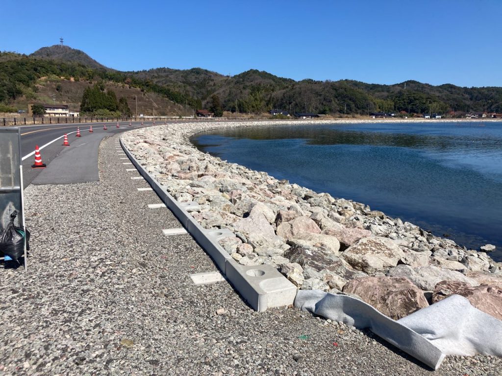 国道431号(万原工区)防安交付金(改築)工事の施工写真