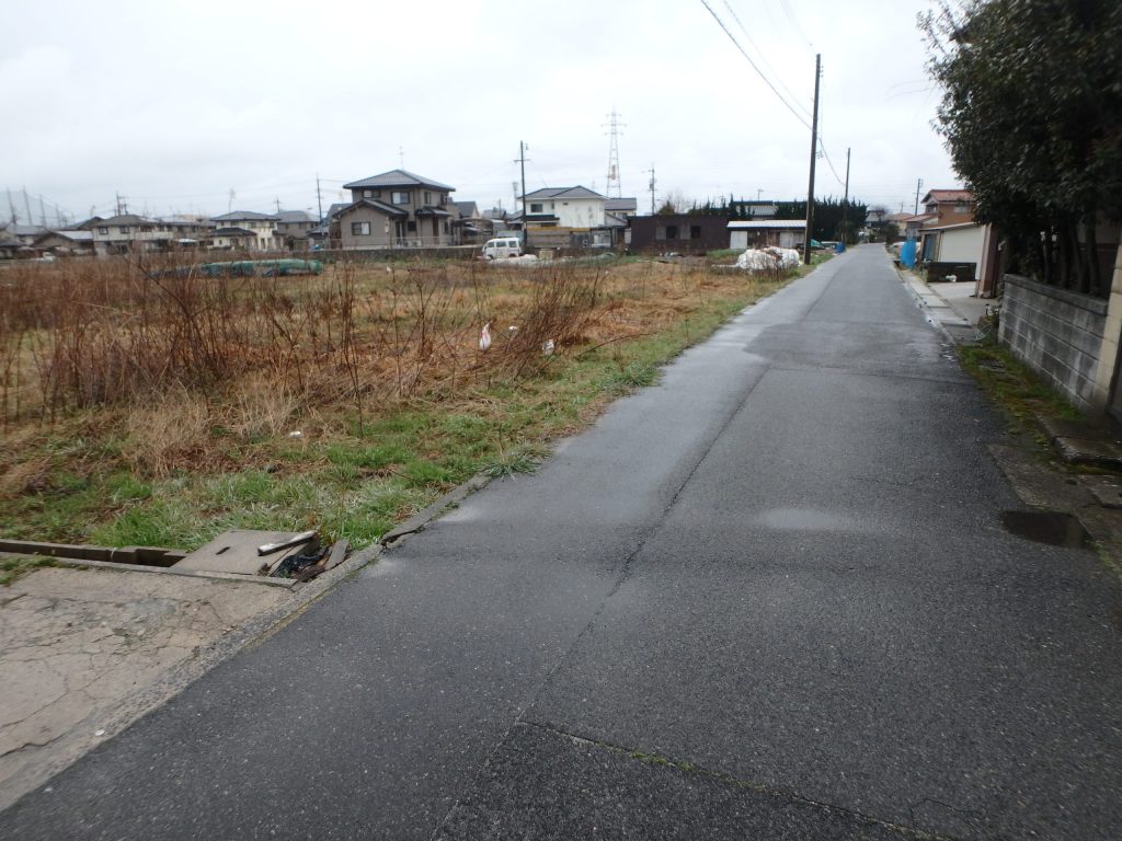 三本松開発工事の施工写真