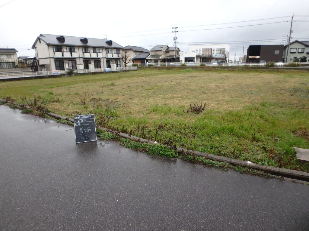 三本松開発工事の施工写真