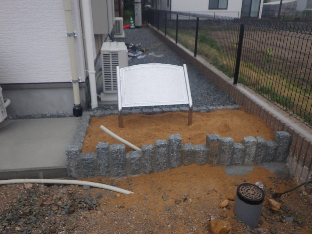TK様賃貸アパート新築工事の施工写真