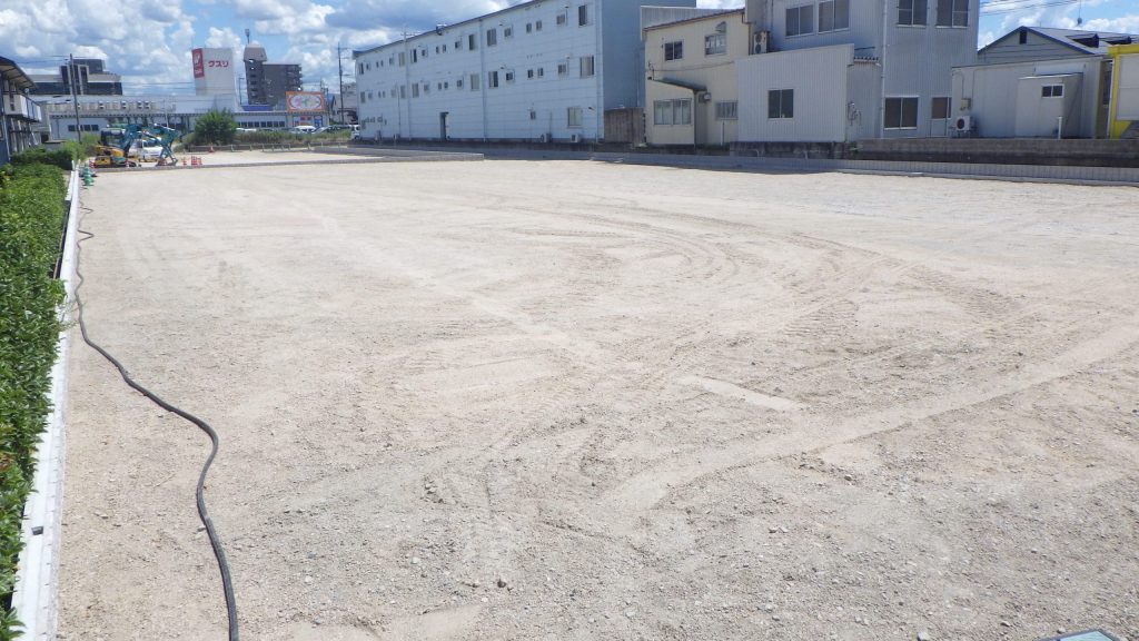 米原造成の施工写真