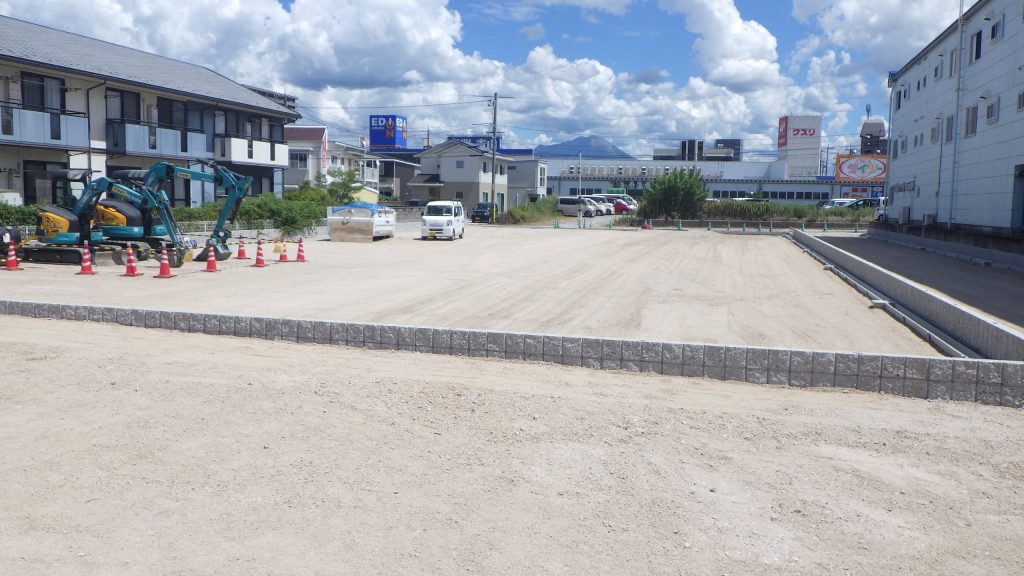 米原造成の施工写真